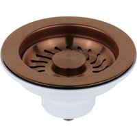 Universeller Korbablauf für Küchenspüle ø 114 mm pvd gebürstetes Kupfer l.b. Plast Fasolo 550-46-RFSS-VAN pvd gebürstetes Kupfer Universeller Korbablauf für Küchenspüle ø 114 mm pvd gebürstetes Kupfer l.b. Plast Fasolo 550-46-RFSS-VAN pvd gebürstetes Kupfer von LB PLAST