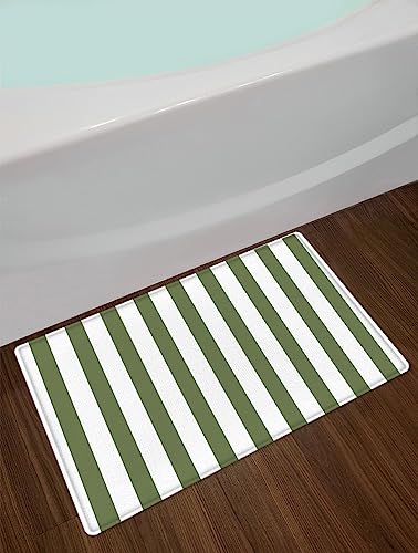 LB Grün weiß gestreift Badematte Einfache geometrische Kunst Fußabtreter 60x40cm Minimalist rutschfest Weich Saugfähig Waschbar Bodenmatte zum Tür Bad Schlafzimmer Innen Dekoration LB Grün weiß gestreift Badematte Einfache geometrische Kunst Fußabtreter 60x40cm Minimalist rutschfest Weich Saugfähig Waschbar Bodenmatte zum Tür Bad Schlafzimmer Innen Dekoration von LB