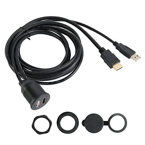 LBEC ABS-Kabel-Einbausatz Motorrad-USB-Kabel-Armaturenbrett von LBEC