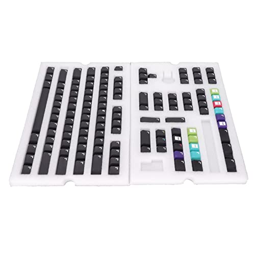 LBEC DIY mechanische Tastatur 128 Tasten PBT universelle Tastaturabdeckung Tastaturhaltbarkeit als Geschenk; von LBEC