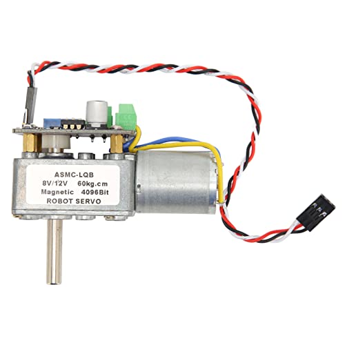 LBEC Encoder-Servo, 360-Grad-Encoder-Roboter-Servo Stabile Steuerung 60-kg-Schneckengetriebe-Servo Einfache Verwendung für Roboterarm-Ventilsteuerung LBEC Encoder-Servo, 360-Grad-Encoder-Roboter-Servo Stabile Steuerung 60-kg-Schneckengetriebe-Servo Einfache Verwendung für Roboterarm-Ventilsteuerung von LBEC