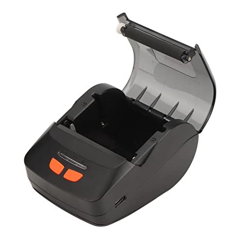 LBEC Etikettendrucker, schnell druckendes sichtbares Fenster 203 DPI Thermodrucker TYP C Schnittstelle für Restaurant für Geschäft Schwarz LBEC Etikettendrucker, schnell druckendes sichtbares Fenster 203 DPI Thermodrucker TYP C Schnittstelle für Restaurant für Geschäft Schwarz von LBEC