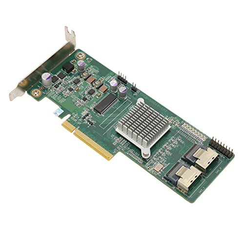 LBEC RAID-Controller, RAID-Karte Plug-and-Play-Serveradapter FüR Serverfestplatten von LBEC