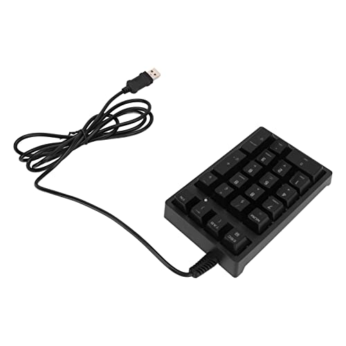 Mechanischer K21-Numpad, multifunktionaler Farb-LED-Schalter, Ziffernblock, 21 Tasten, für PC, Laptop, Computer Mechanischer K21-Numpad, multifunktionaler Farb-LED-Schalter, Ziffernblock, 21 Tasten, für PC, Laptop, Computer von LBEC