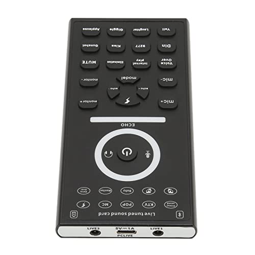 Mini Voice Changer Multiple Sound Effect Feinabstimmung Tragbare Soundkarte für Telefonaufnahmen von LBEC