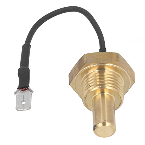 Wassertemperatursensor, Bagger-Wassertemperatursensor 129107-44901 Standardschnittstelle für Festanschluss Messingersatz von LBEC