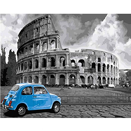 LBGMN 5D DIY Diamond Painting Cross Stitch Rome The Colosseum of Home Decor Embroidery Full Square Diamond Mosaic Wall Art von LBGMN