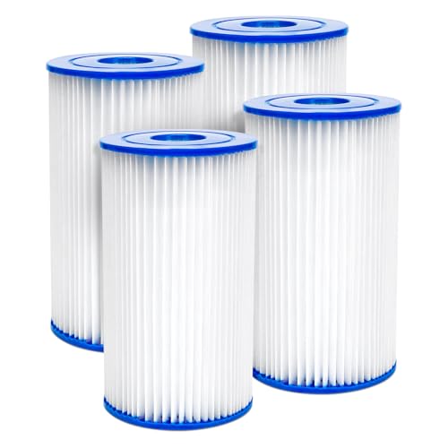 LBLVBNEWD Typ B Poolfilter Ersatz kompatibel mit Intex 29005E Easy Set Schwimmbad Filterkartusche 4 Stück von LBLVBNEWD