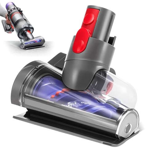 Motorisierter Mini-Bürstenkopf kompatibel mit Dyson V7 V8 V10 V11 V15 schnurlosem Staubsauger, Hand-Couch-Staubsaugeraufsatz, Anti-Verheddern, Ersatzteile, geeignet für lange und Tierhaare von LBLVBNEWD