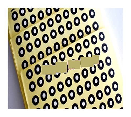 3D-Scan-Marker 10.000 Punkte 3D-Scanner-Markierungspunkt Mattschwarzer Punktmarkierungsmaschinen-Markierungspunkt für 3D-Scanner(5mm x 10mm) von LBNVBC