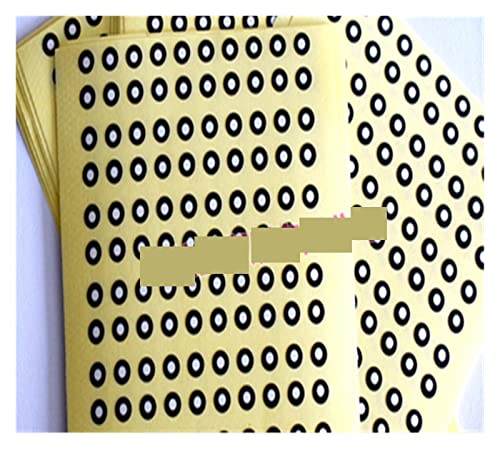 3D-Scan-Marker 10.000 Punkte 3D-Scanner-Markierungspunkt mattschwarzer Punktmarkierungsmaschinen-Markierungspunkt für 3D-Scanner(2mm x 4mm) von LBNVBC