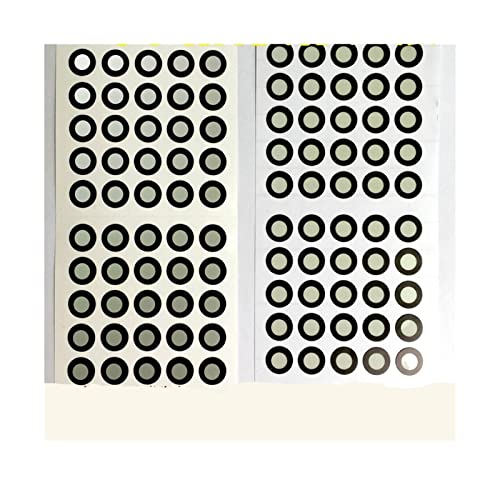 3D-Scan-Marker 1000 Punkte 3D-Scan-Markierungspunkte Handgeführter 3D-Scanner reflektiert den Zielpunkt innen 6 außen 10 mm für 3D-Scanner(High reflective) von LBNVBC