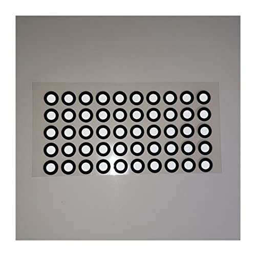 3D-Scan-Marker 1000 Punkte 3D-Scanner-Marker lokalisieren stark reflektierende Zielpunkte Messpunkt für 3D-Scanner(3 * 7) von LBNVBC