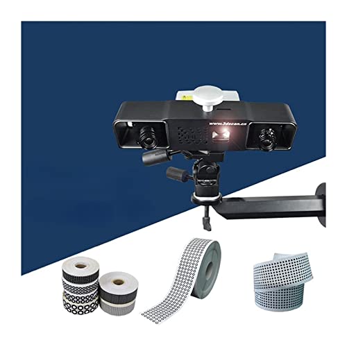 3D-Scan-Marker 3D-Scan-Markierungspunkt Fotografischer 3D-Scanner-Markierungspunkt Lesemaschine Zielpunkt 100 m für 3D-Scanner(Inner 3 outer 7(54000)) von LBNVBC