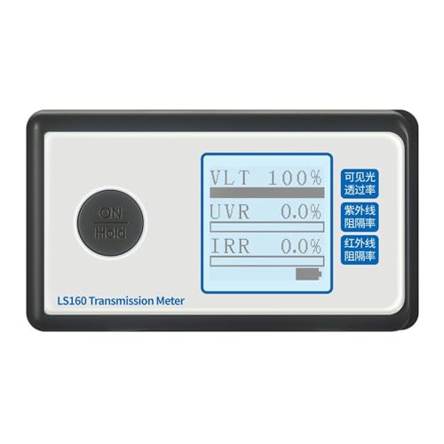 Belichtungsmesser Tragbares Solarfilm-Transmissionsmessrät LS160 Testfenstertönung mit UV-IR-Ablehnung Sichtbare Lichtdurchlässigkeit(LS160A) von LBNVBC
