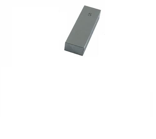 Blockmesssatz 1 Stück 0,5/1 / 5 mm hochpräzise Blocklehre Grad Härte Parallel Endmaß Messdrehwerkzeuge(5) von LBNVBC