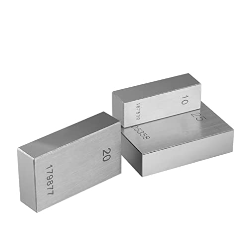 Blockmesssatz Spurblock 112 Grad 0 Grad 1 Bremssattel-Mikrometer-Block-Gauger-Werkzeug-Werkzeug-Stahlblock-Messgerät Standard-Gauge-Blockkalibrierungsblock(Level 0) von LBNVBC