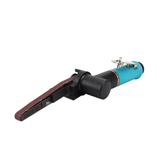 Elektrischer Schleifer Mini-DIY-Schleifer, Schleifband, Holzbearbeitungswerkzeuge, 1/4-Zoll-Bandschleifer for Metallschleifen, Rostentfernung, Winkelschleifer(1pc air belt sander) von LBNVBC