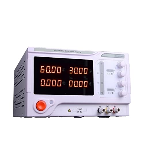 Programmierbares Gleichstromnetzteil, 0-60 V einstellbares DC-stabilisiertes Schaltnetzteil 10 A 20 A 30 A 50 A Hochleistungsversorgung Tischnetzteil(SS-6030KD) von LBNVBC