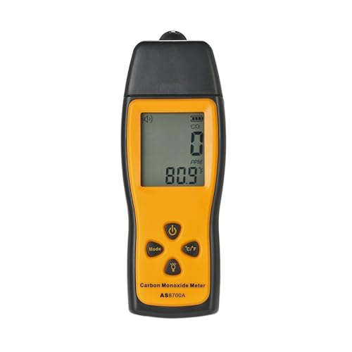 Raumluftqualitätsmonitor 0-1000ppm Gas Detektor Handheld Kohlenmonoxid Meter mit Air Qualität Monitor CO Gas Tester Monitor Detektor Gau LCD display für Zuhause, Autos, Pflanzen und Haustiere von LBNVBC