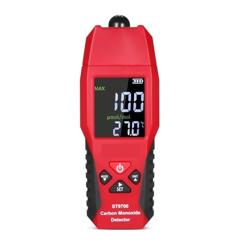 Raumluftqualitätsmonitor ST9700 Handheld-Kohlenmonoxidmessrät mit CO-Gas-Luftqualitätstester-Monitor-Detektor-Messrät für Zuhause, Autos, Pflanzen und Haustiere Raumluftqualitätsmonitor ST9700 Handheld-Kohlenmonoxidmessrät mit CO-Gas-Luftqualitätstester-Monitor-Detektor-Messrät für Zuhause, Autos, Pflanzen und Haustiere von LBNVBC