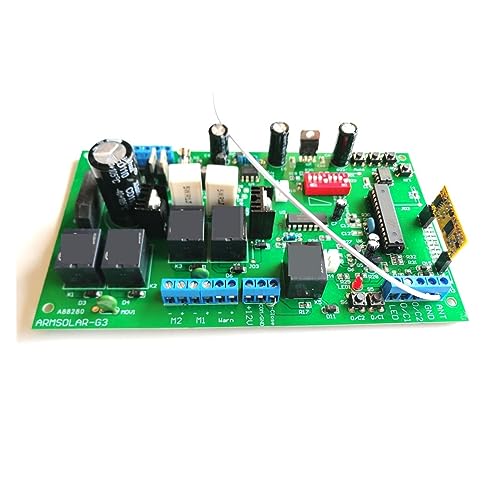 Toröffner-Kit 150 kg automatischer Drehtoröffner, Motorantrieb, Platine, elektronische Kartensteuerung for 12 V DC Toröffner Dual(Kit 4 four keys) von LBNVBC