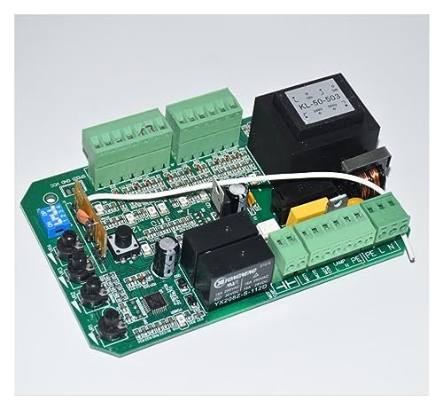 Toröffner-Kit Schiebetor-Motoröffner, Motherboard-Karte, ersetzte Platine, 433,92 MHz, Rolling-Code-Fernbedienung(Kit 3) von LBNVBC