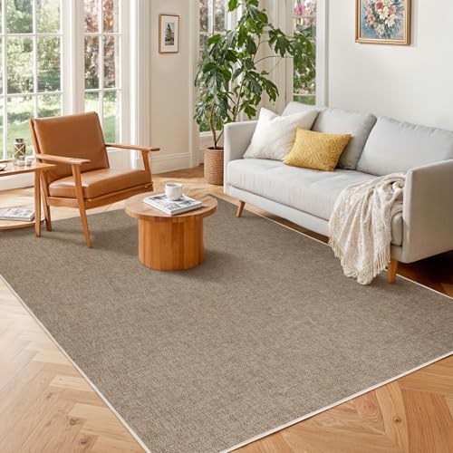 LBRO2M Teppich aus Kunst-Jute, rund, waschbar, für Wohnzimmer, Esszimmer, Schlafzimmer, natürliche Jute-Optik, für drinnen und draußen, langlebig, solide, fusselfrei, umweltfreundlich, 10 x 15 cm LBRO2M Teppich aus Kunst-Jute, rund, waschbar, für Wohnzimmer, Esszimmer, Schlafzimmer, natürliche Jute-Optik, für drinnen und draußen, langlebig, solide, fusselfrei, umweltfreundlich, 10 x 15 cm von LBRO2M
