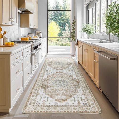 LBRO2M Waschbarer Läufer, 70 x 200 cm, rutschfest, leicht zu reinigen, Läufer für Flur, Schlafzimmer, Küche, Waschküche, niedriger Flor, Boho-Teppich, ideal für Haustiere und Familie, 70 x 200 cm LBRO2M Waschbarer Läufer, 70 x 200 cm, rutschfest, leicht zu reinigen, Läufer für Flur, Schlafzimmer, Küche, Waschküche, niedriger Flor, Boho-Teppich, ideal für Haustiere und Familie, 70 x 200 cm von LBRO2M