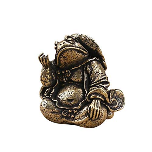 LBRTMED Skulptur Büste handgefertigte Kupferschmuck Tea Haustier Dekoration Crafts Tier Miniaturfigur von LBRTMED