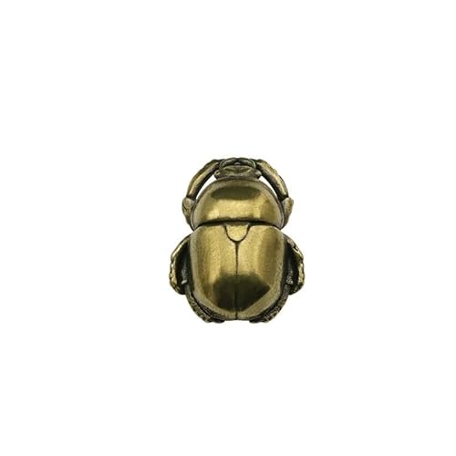 LBRTMED Skulptur Büste handgefertigtes Messing Ladybug Figuren Tea Haustier Crafts Desktop kleine Ornamente Dekorationen von LBRTMED