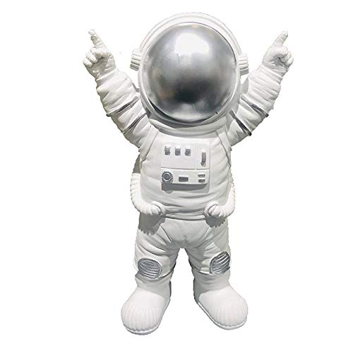 LBRTMED Skulpturstatue Wandbild Skulptur Astronaut Figur kleine süße Raumleute Ornamente Kinder Zimmer Weiches Dekoration Geburtstagsgeschenk von LBRTMED