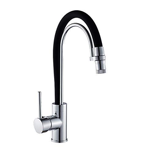 Zedaro Alle kupfer schwarze Küchenarmatur Personalisierte kreative Küchenspüle Wasserhahn Kaltwassermischer Eingriff Rotatable von LBRTMED