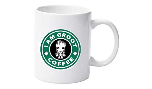 LBS4ALL Keramiktasse mit der Aufschrift I am Groot mit der Aufschrift I am Groot von LBS4ALL