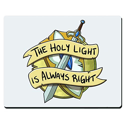 LBS4ALL Platzdeckchen aus Hartfaserplatte mit Aufschrift The Holy Light is always right, 19 cm x 23 cm LBS4ALL Platzdeckchen aus Hartfaserplatte mit Aufschrift The Holy Light is always right, 19 cm x 23 cm von LBS4ALL