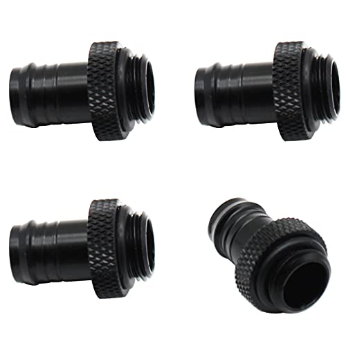 LBTODH Wasserkühlungsarmaturen für Computer-Wasserkühlungssystem, G1/4 Zoll bis 3/8 Zoll, 4 Stück von LBTODH