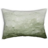 Sage Green Decor - Dekoratives Lenden Dekokissen Home Akzente, Aquarell, 14x20 von LBVHomeDesigns