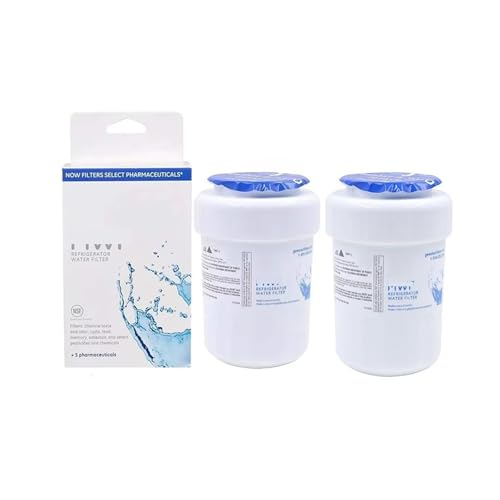 GE MWF Kühlschrank-Wasserfilter, Ersatzfilter, 1-3er-Pack, MWFP MWFA MWFAP MWFINT GWF FMG Kühlschrankfilter(2pcs) von LBYHUSCTJ