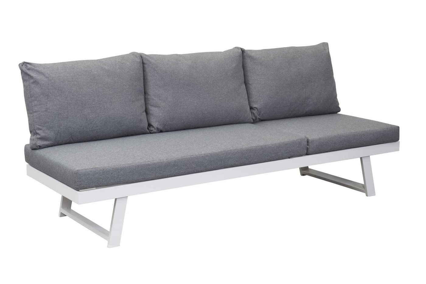 LC Garden Loungesofa LC Garden »Sunewo« Multifunktionssofa weiß 3-Sitzer Polstergarnitur von LC Garden