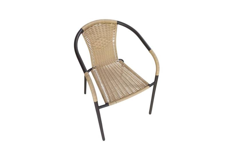 LC Garden Stapelstuhl Garvista Stapelstuhl 54x52x72cm schwarz Gartenstuhl Terassenstuhl, Pulverbeschichteter Stahl LC Garden Stapelstuhl Garvista Stapelstuhl 54x52x72cm schwarz Gartenstuhl Terassenstuhl, Pulverbeschichteter Stahl von LC Garden