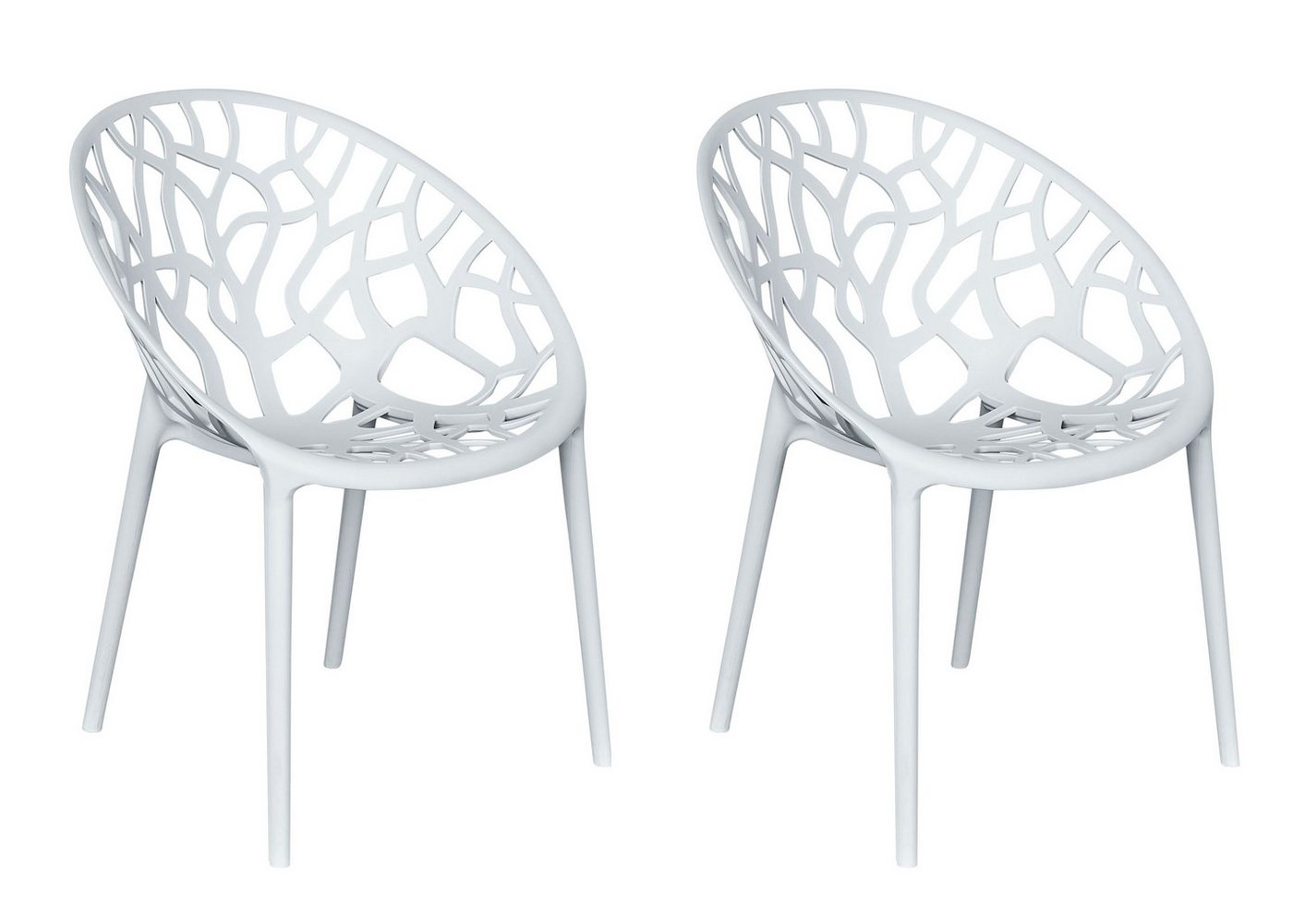 LC Garden Stapelstuhl LC Garden »Vomo« Gartenstuhl Stapelstuhl Kunststoff stapelbar (2 St) von LC Garden