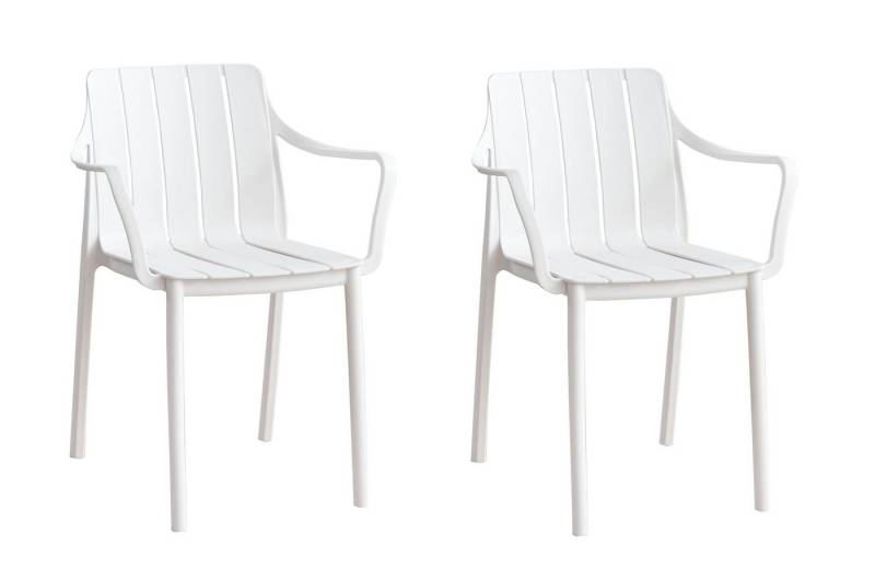 LC Garden Stapelstuhl »Vina« Gartenstuhl Stapelstuhl Bistrostuhl Kunststoff stapelbar (2 St) von LC Garden