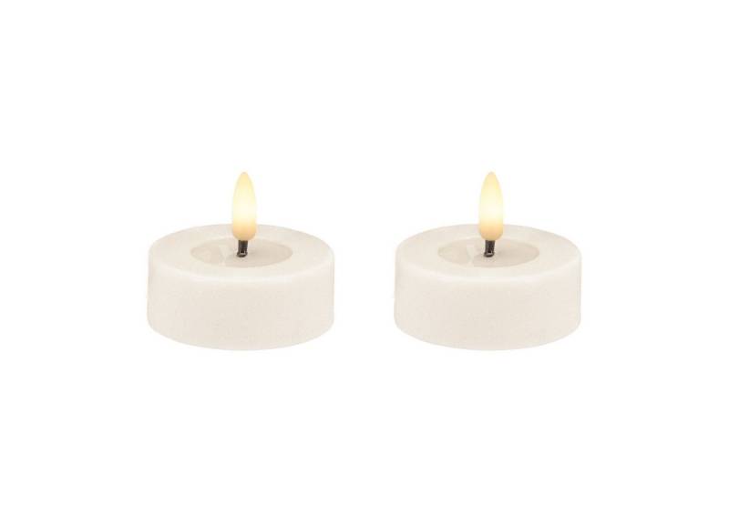 LC Home LED-Kerze 2er Set Candela Lights LED Teelicht fernbedienbar Kunststoff (Set) von LC Home