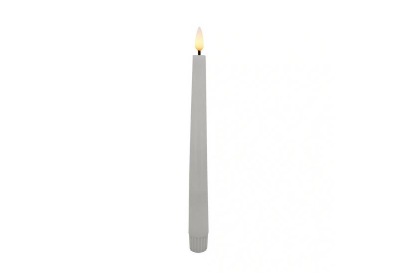 LC Home LED-Kerze Candela Lights Echtwachs fernbedienbar 2er Set 2,2x17,5 cm, LED Echtwachskerze von LC Home