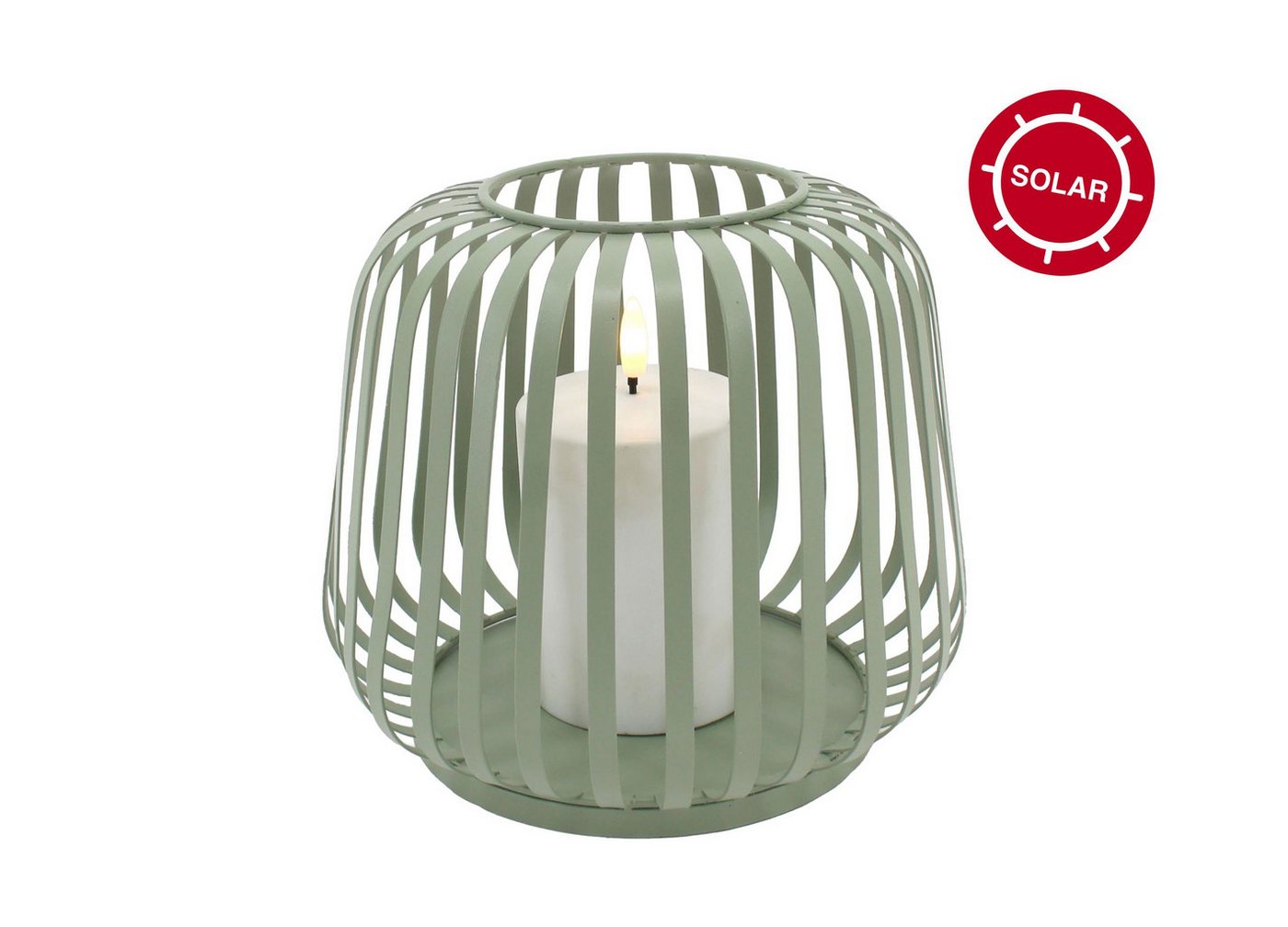 LC Home LED-Kerze Candela Lights Solar Laterne Cottage Metal mit LED Kerze Outdoor LC Home LED-Kerze Candela Lights Solar Laterne Cottage Metal mit LED Kerze Outdoor von LC Home