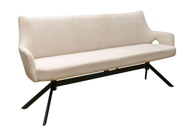 LC Home Sitzbank Sitzbank Livrono Webstoff Grau von LC Home