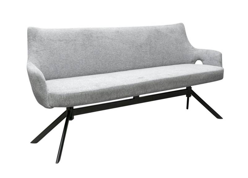 LC Home Sitzbank Sitzbank Livrono Webstoff Grau von LC Home