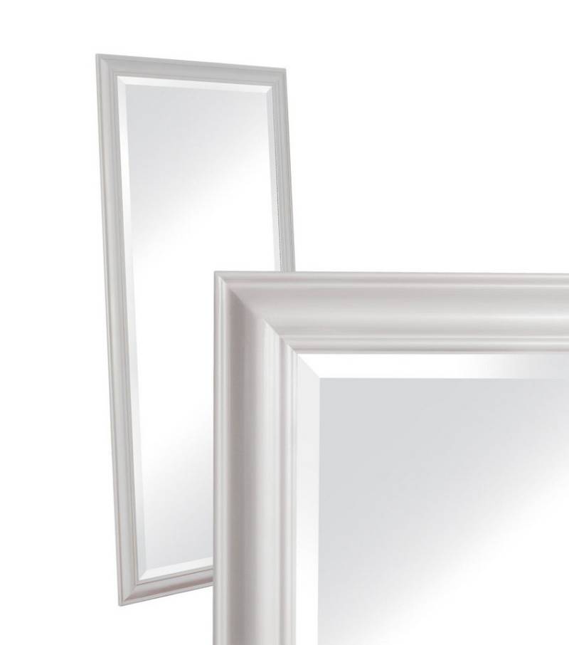 LC Home Spiegel LC Home Wandspiegel Spiegel Schlicht Weiß ca. 180x80 cm Landhaus von LC Home