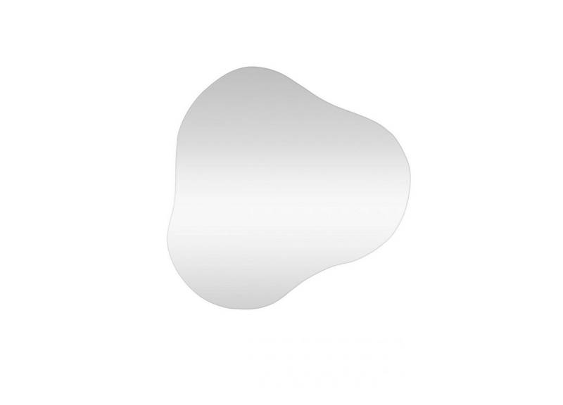 LC Home Wandspiegel asymmetrischer Wandspiegel 50x80cm und 50x50 cm (Wandspiegel, Badezimmerspiegel, Flur), rahmenlos, Design Spiegel in organisch länglicher Form von LC Home