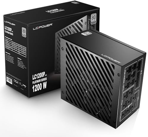 LC-POWER Netzteil 1200W LC1200P2 Modular V3.1 (80+Platinum) von LC-POWER